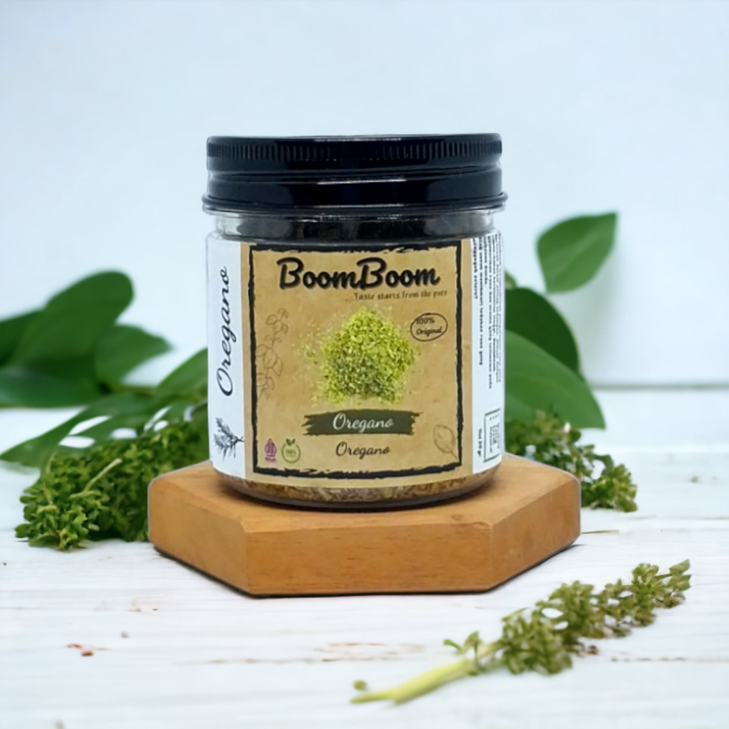 

BoomBoom Daun Oregano Kering Dried Oregano Leaves Murni 100% Premium Organic Italian Herbs Bumbu Italia