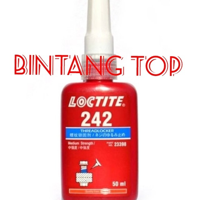

LOCTITE 242 50ML BAUT ORIGINAL - LEM LOCTITE 242 50 ML THREAD LOCKER