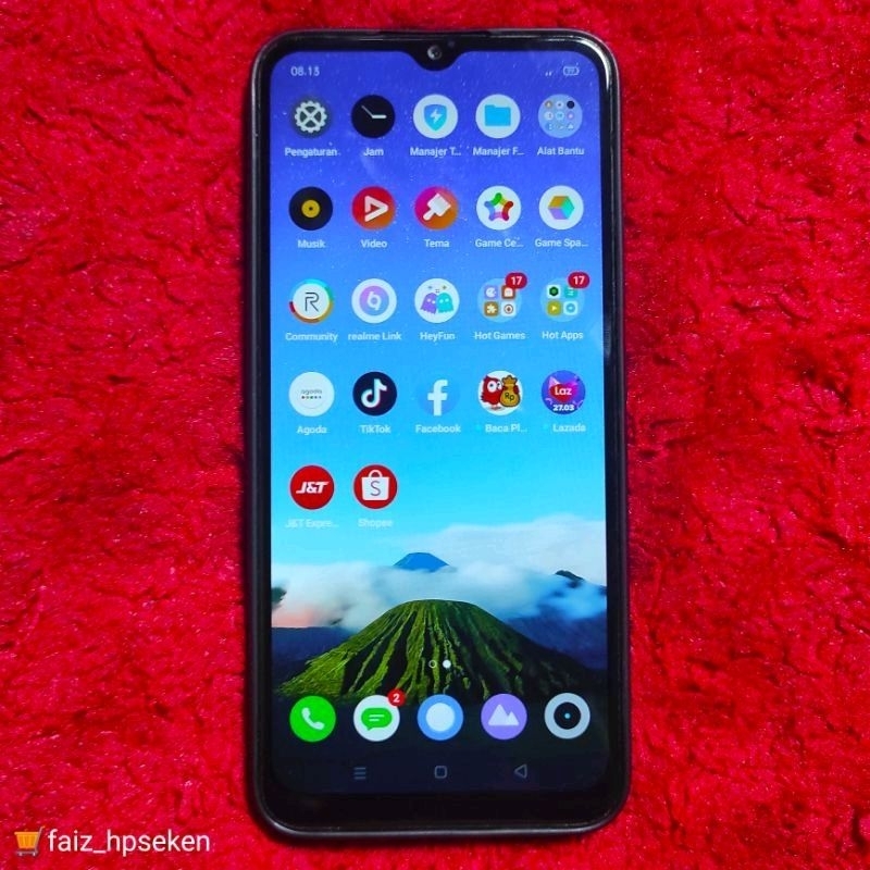Realme C20 4G LTE Ram 2/32 Handphone Android Second Murah Berkualitas