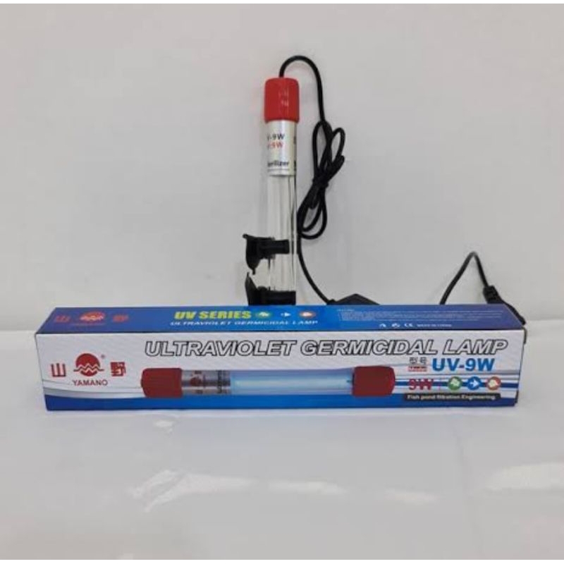 Lampu UV Aquarium / Kolam Aquarium Yamano 7watt