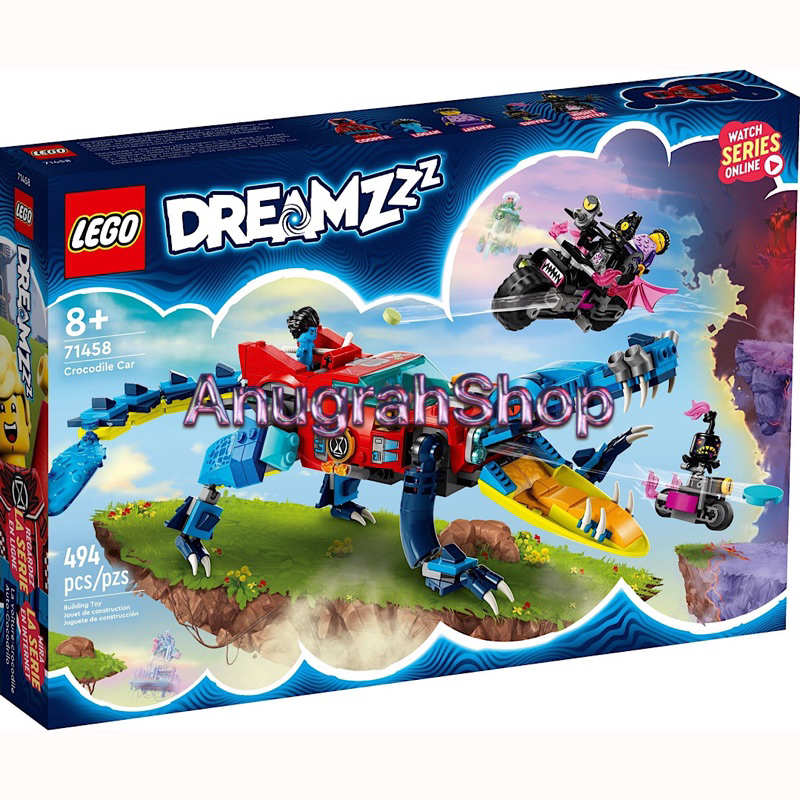 LEGO 71458 DREAMZZZ Crocodile Car