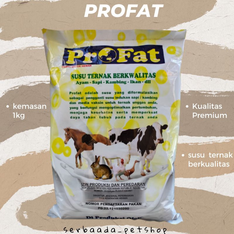 Profat susu Kambing sapi ayam/Susu ternak berkualitas
