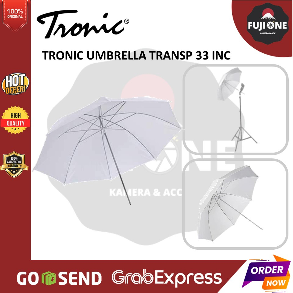 Tronic Umbrella Transparant 33