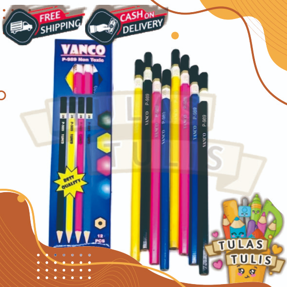 

TULAS_TULIS pensil serut 2b vanco