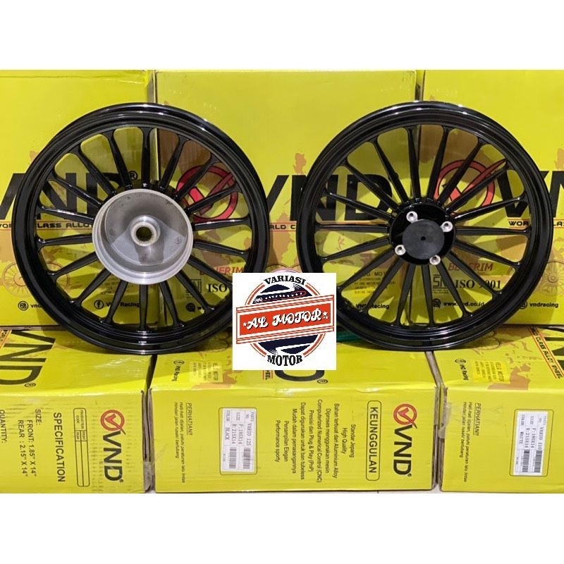 VELG VND BLUERIM PALANG 18 VELG VND PALANG 18 UK 185 X 215 RING 14 VARIO 110 125 150 BEAT SCOOPY GEN