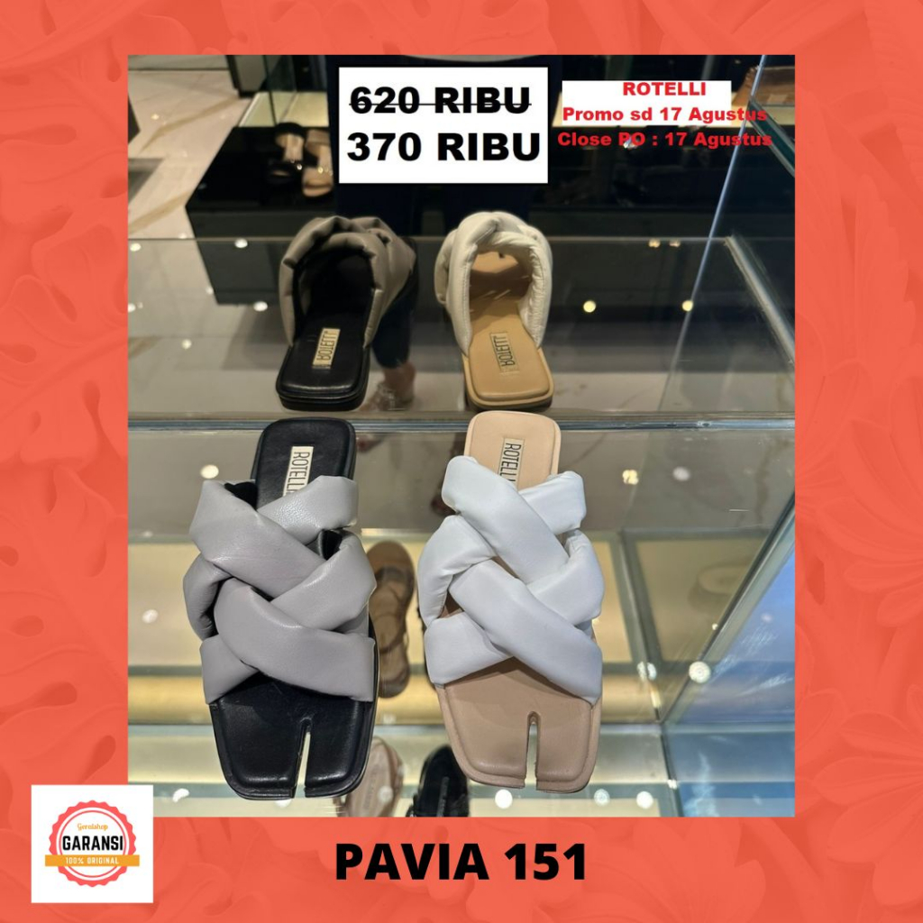 Sepatu wanita sale Rotelli PAVIA 151 shoes original store 100%