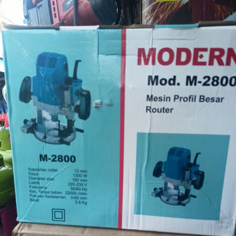 mesin ruter /profil moderen m-2800 12mm