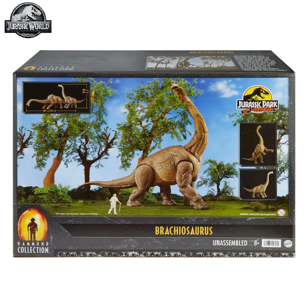 JURASSIC WORLD 30th Anniversary Hammond Collection Brachiosaurus Dinosaur Figure