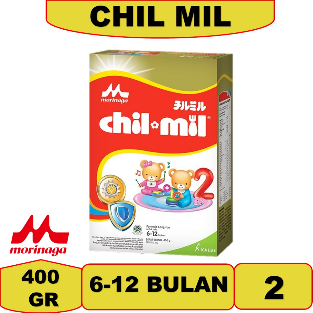 

Susu Morinaga chil mil 2 kemasan 400gr chilmil reguler