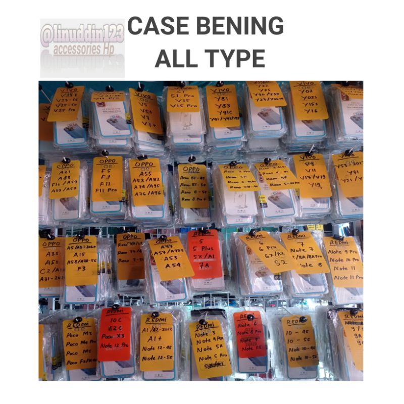 Softcase Clear Bening Xiomi Redmi 6 / 6Pro Mi A2 Lite 6X/A2 S2 / 7 / Note 7 Mi 8/8A/8APro Note 8 / N