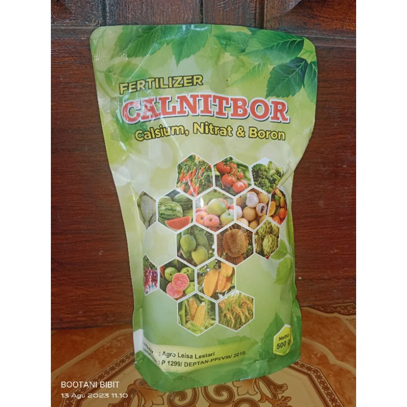 Pupuk Pertumbuhan ampuh calcium nitrat boron