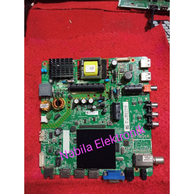 Mainboard  Led Tv Philips 43PFT5853S/70 - Motherboard Mobo Mesin Tv Modul Tv Philips 43PFT5853S