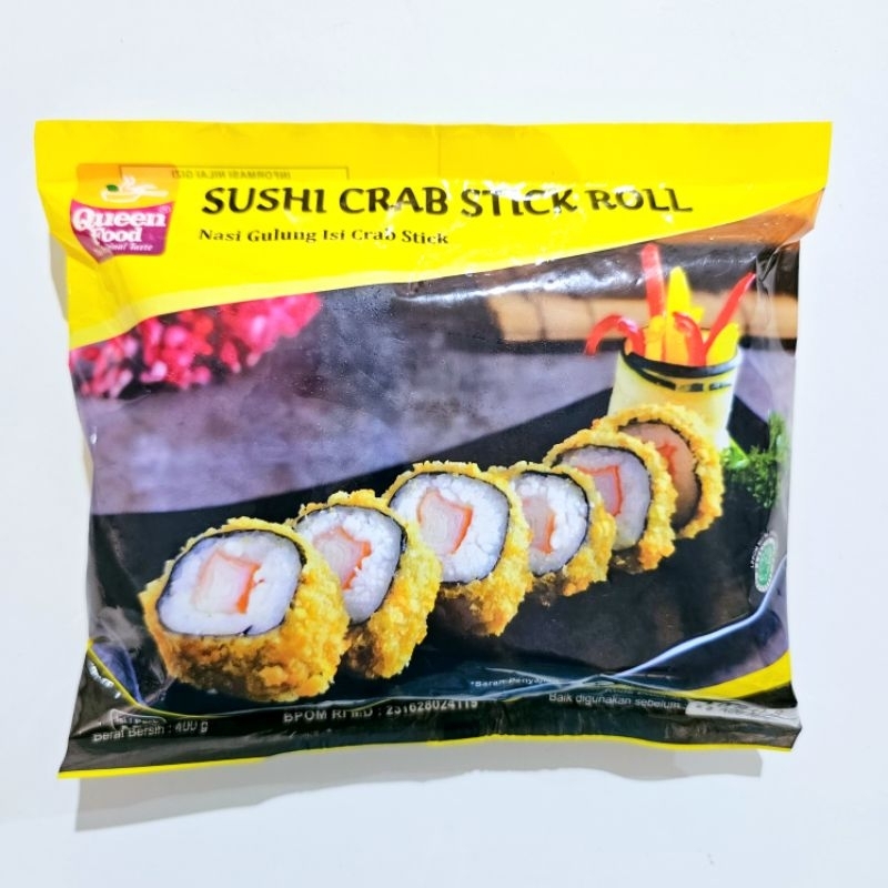 

QUEEN FOOD sushi crab stick roll 400gr