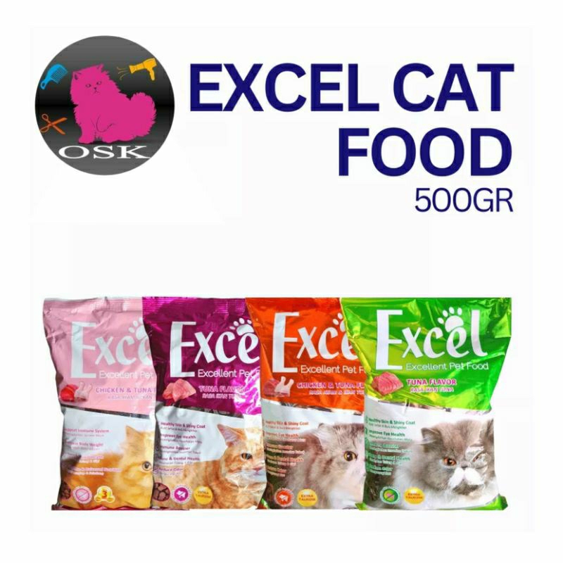 Excel Makanan Kucing 500 gr