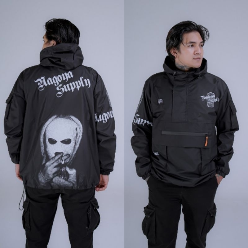 jaket kagol kantong Doraemon