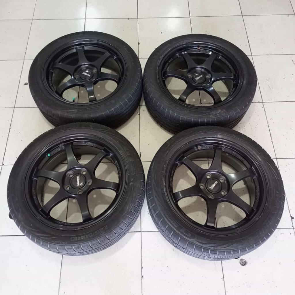 Velg Mobil Bekas Ring 18 Ban 225 50 GT Velg Bekas Mobil Xpander, Innova, Hrv, Civc, Accord, Camry