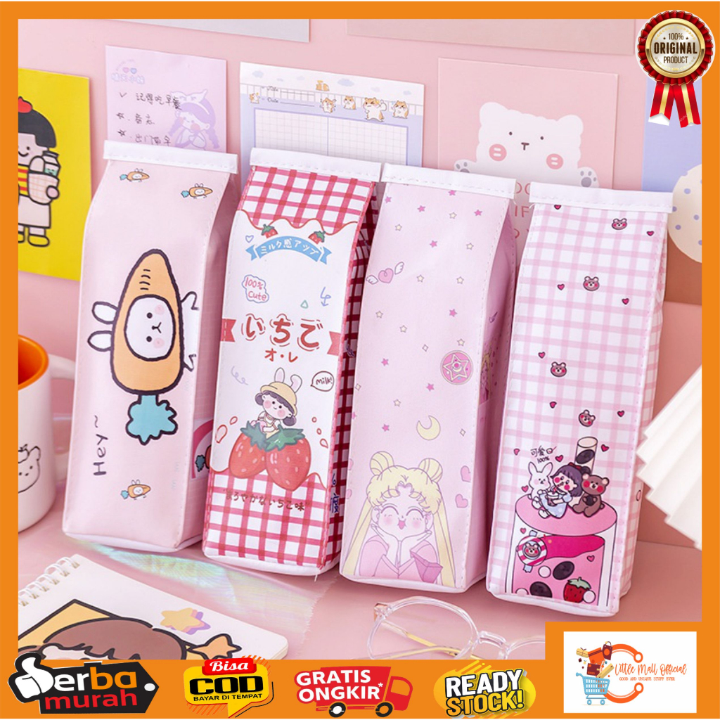 

Little Mall TEMPAT PENSIL LUCU DAN UNIK IMPORT TEMPAT PENSIL MOTIF KEMASAN SUSU MODEL TERBARU KOTAK PENSIL AESTHETIC SEKOLAH KOREA KOTAK BERKUALITAS PENSIL CASE BENTUK KOTAK SUSU PREMIUM
