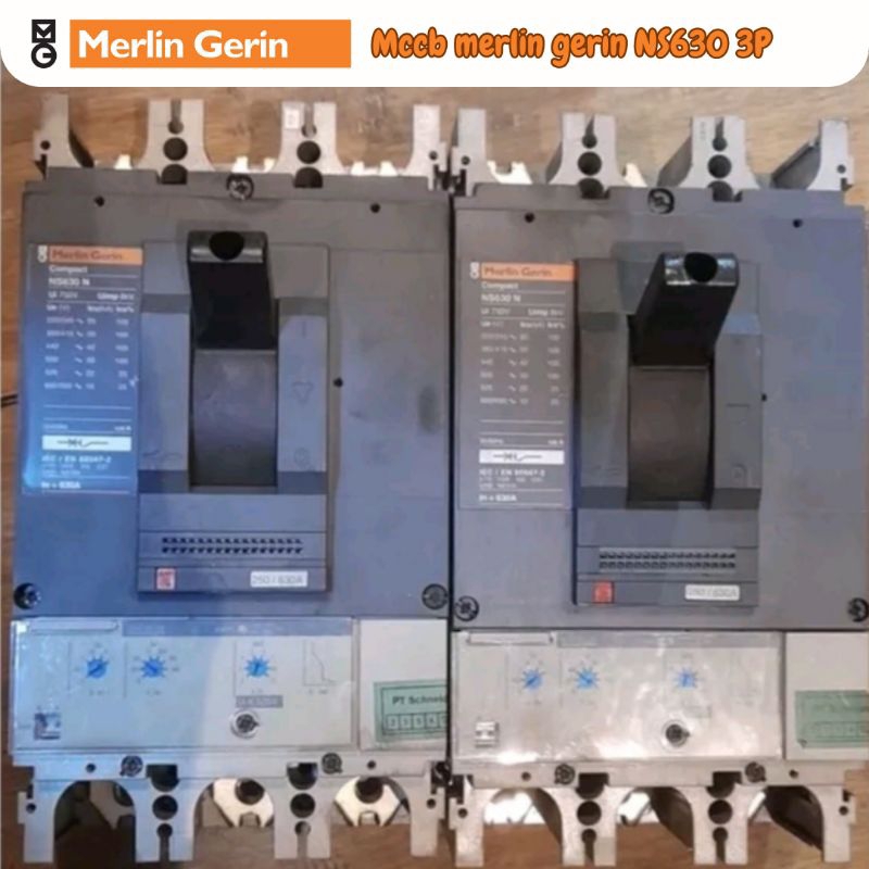 MCCB MERLIN GERIN NS630 3P