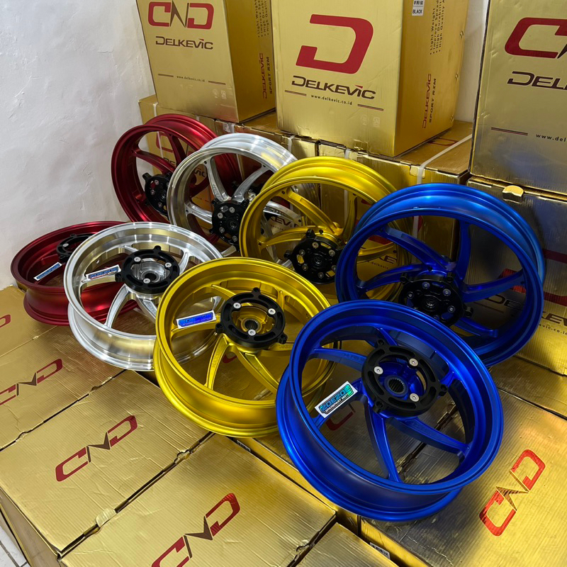 Velg Racing Delkevic Yamaha Xmax 250 Velg Xmax 2023 Delkevic Depan Belakang