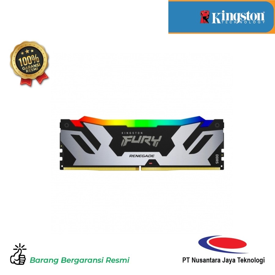 Kingston Memory RAM FURY RENEGADE KF564C32RSA-16 16GB (1x16GB) DDR5 6400Mhz RGB
