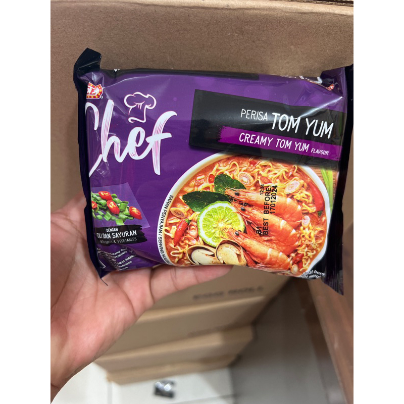 

Mamee Chef Mie Instant Creamy Tom Yum 95gr