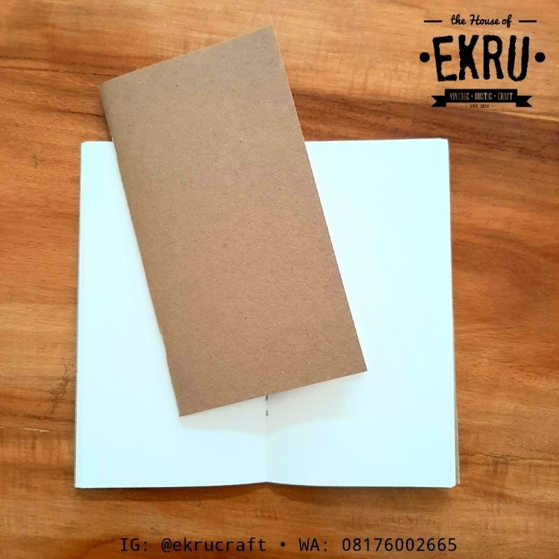 

INSERT REFILL TRAVELERS NOTEBOOK MIDORI / BUKU TULIS BOOKPAPER - A5 - REGULER - PASSPORT B7