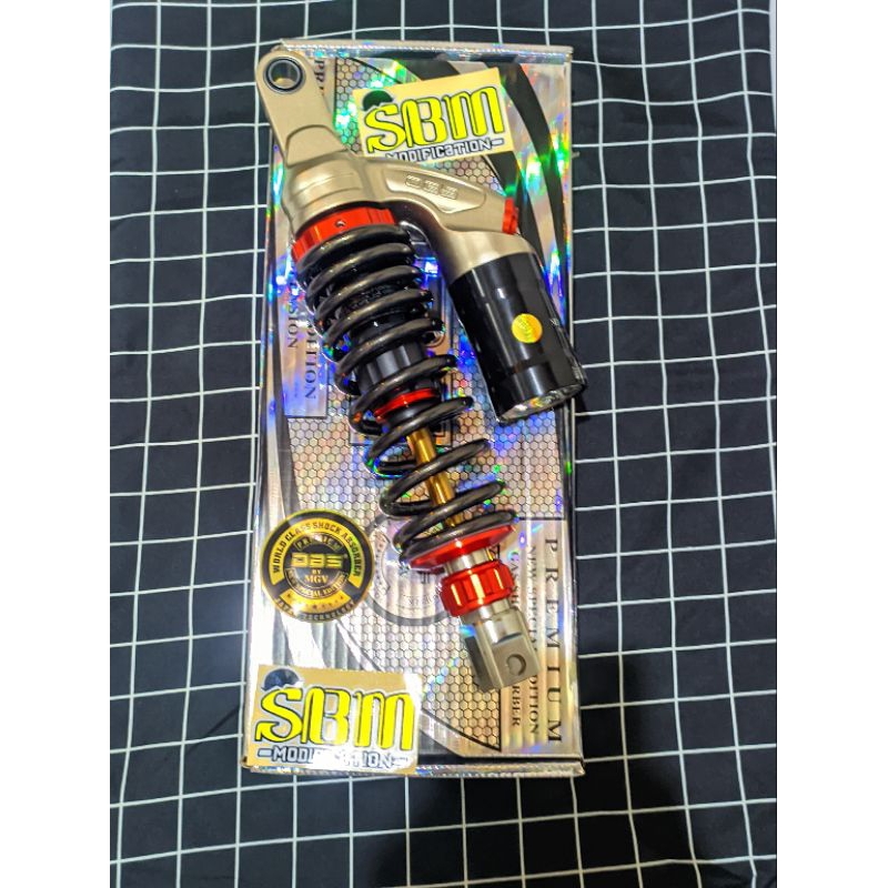 Shock DBS Copy KTC Evo Hitam As Gold 310 320 330 Semua Motor