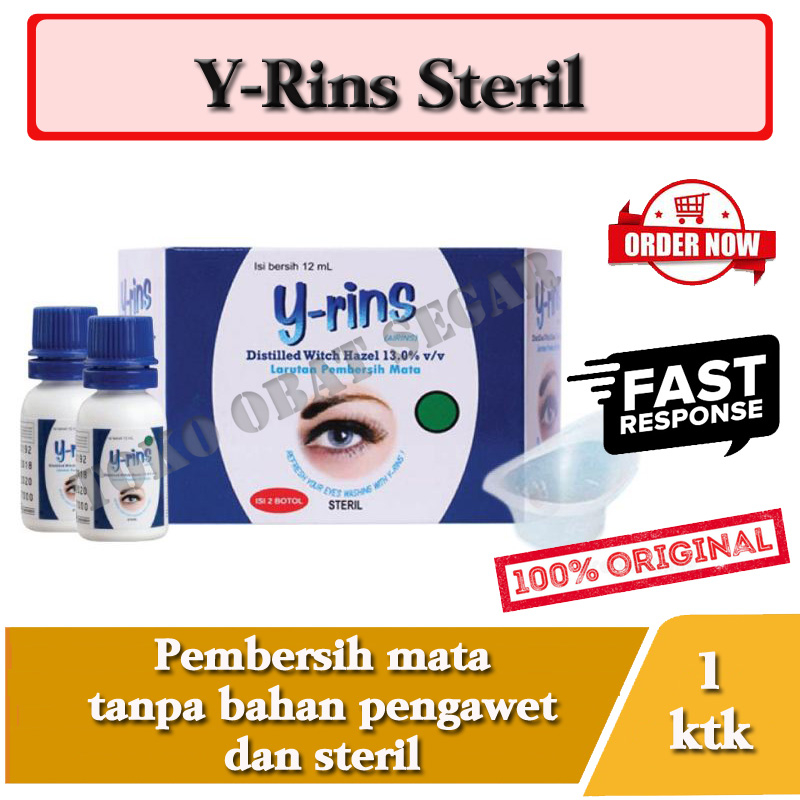 Yrins Pembersih Mata Tanpa Bahan Pengawet
