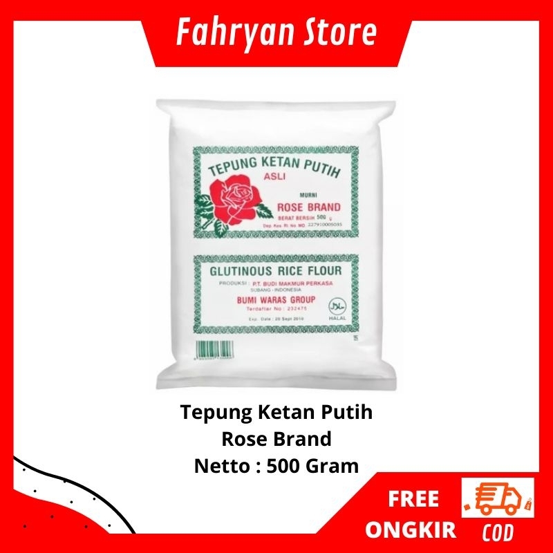 

Tepung Ketan Rosebrand 500 Gram