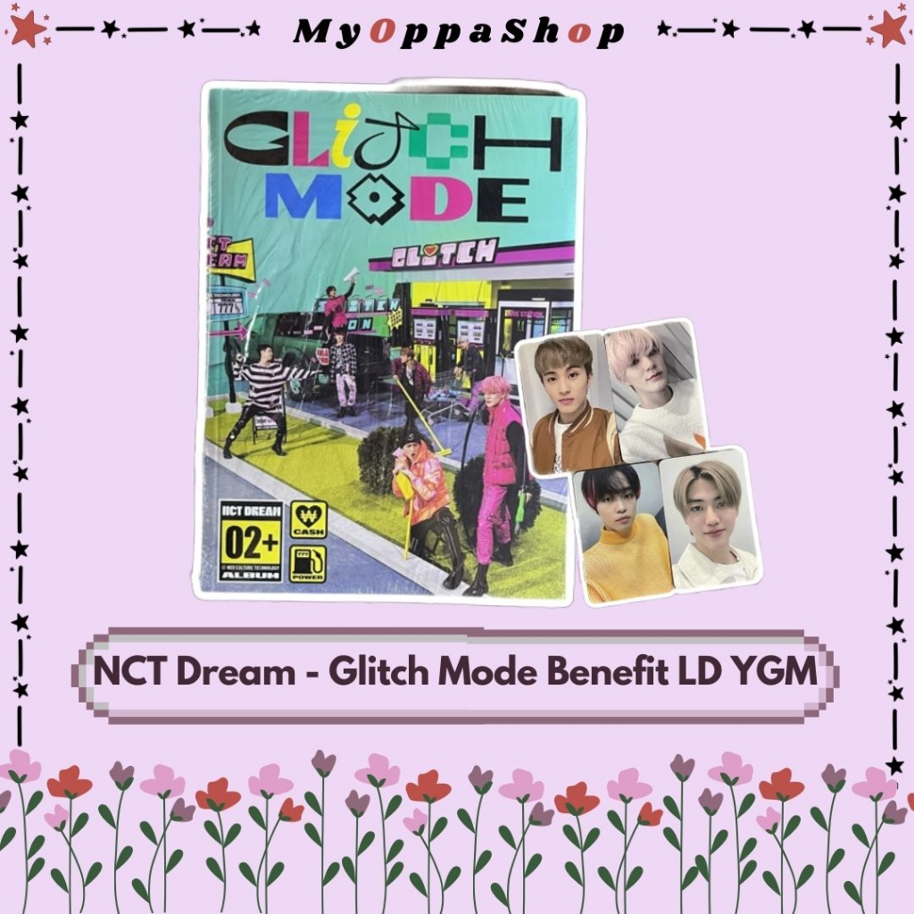 [ SALE ] Album YGM Bene Glimo NCT Dream Glitch Mode Benefit YGlobalMusic LD