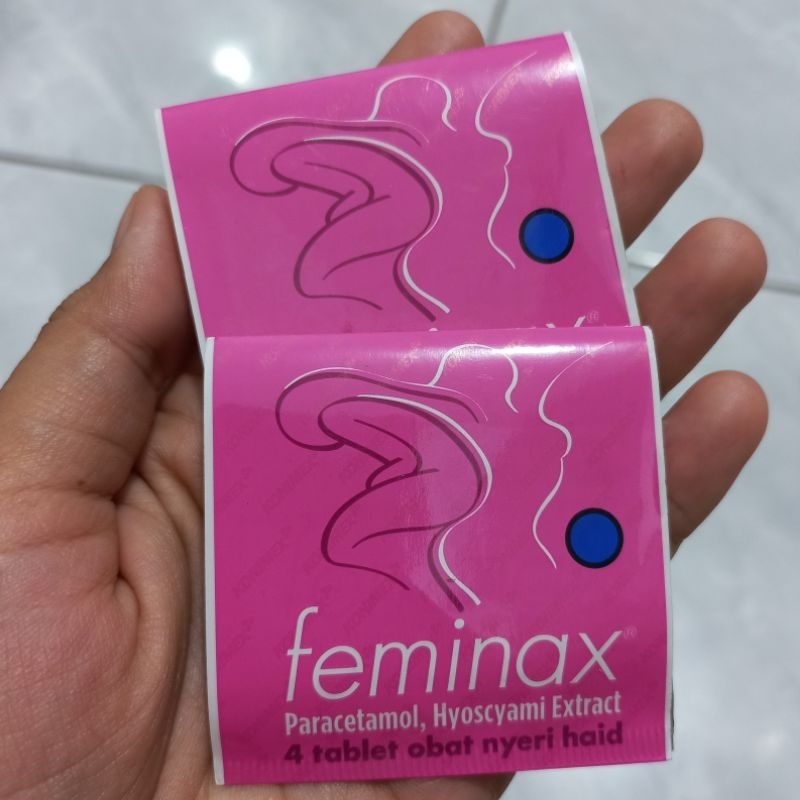 Feminax isi 4 Tablet - Obat Nyeri Haid - Feminax