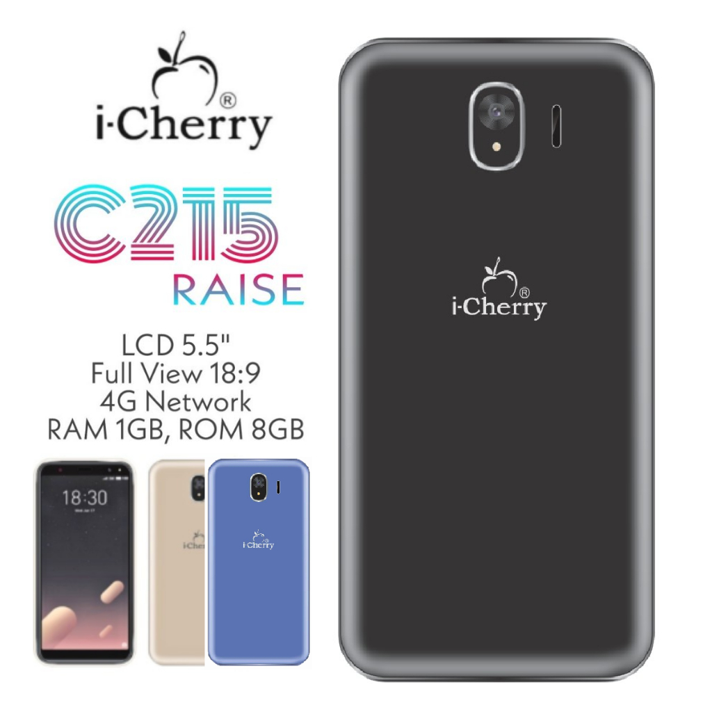 [4G MURAH] HP ANDROID iCHERRY C215 RAISE 4G- HP Android RAM 1GB ROM 8GB - HP ANDROID MURAH