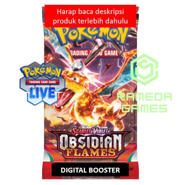 PTCGL - Obsidian Flames Booster