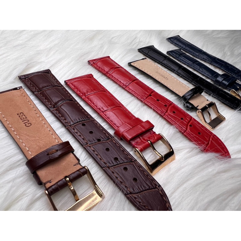 Tali Kulit Pengganti Jam Tangan Guess Asli Kulit Original