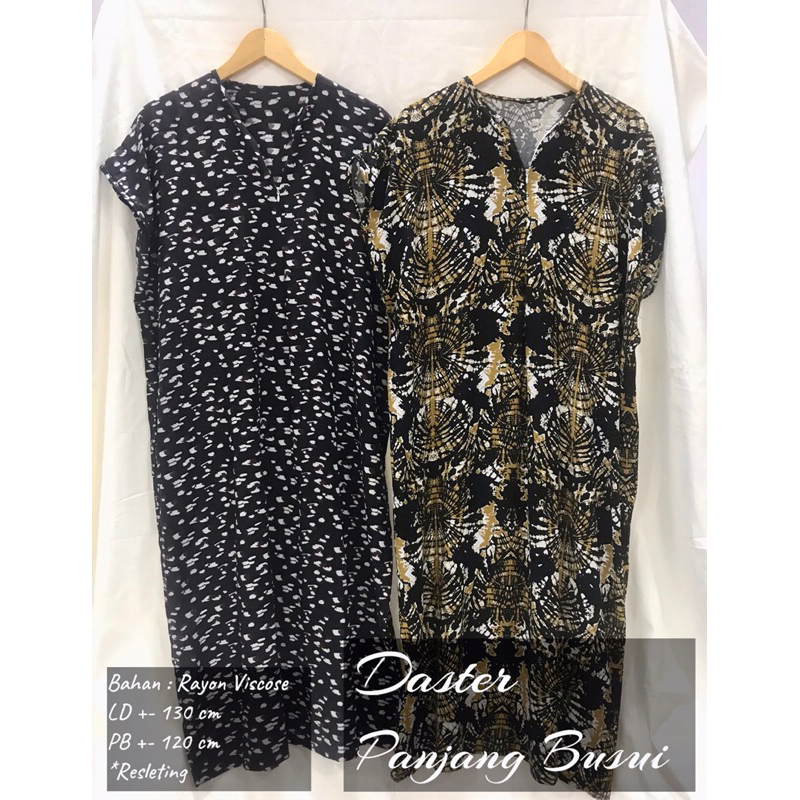Daster Panjang Busui Katun Rayon Viscose