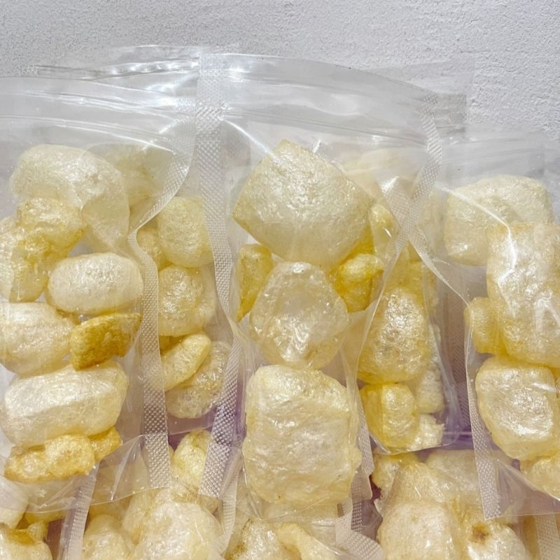 

Kerupuk rambak ukuran kecil