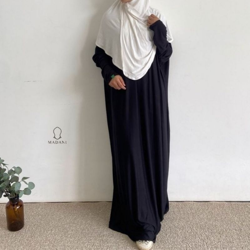 ABAYA SPANDEK MADANI THELABEL | DAILY ABAYA MADANI THELABEL