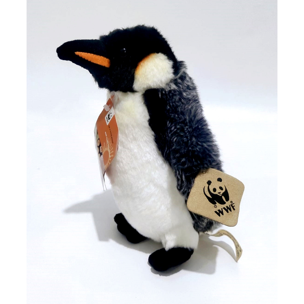 Boneka Penguin Boneka Pinguin Emperor Penguin Original WWF Plush Doll