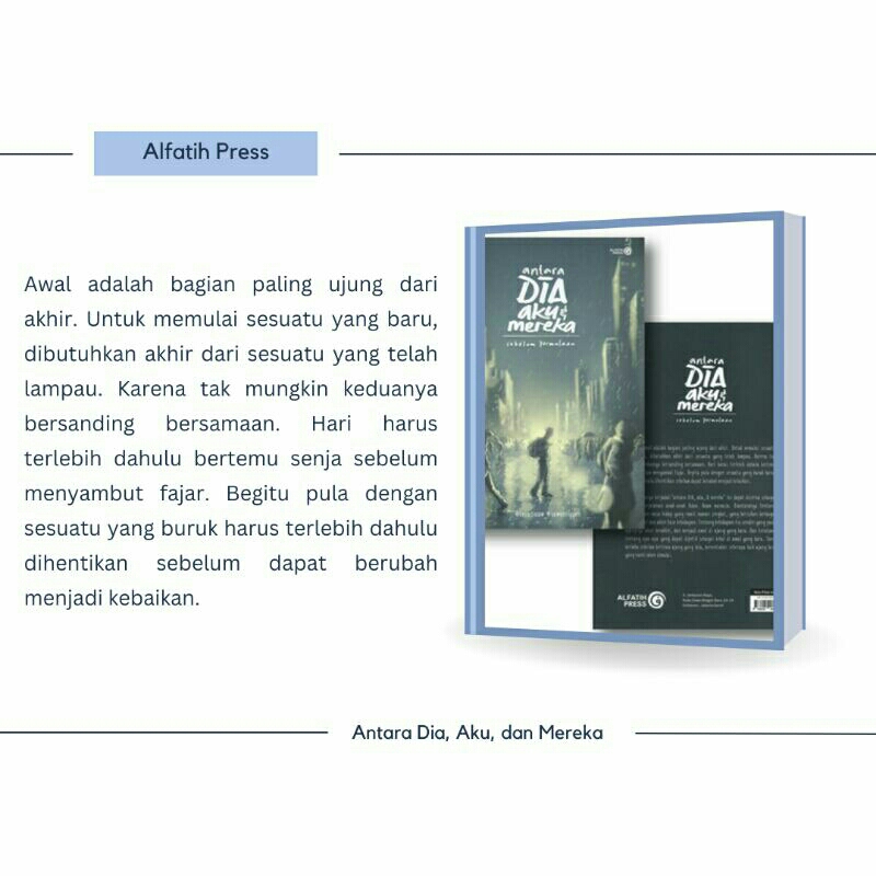 Buku Antara Dia Aku dan Mereka (Adam)