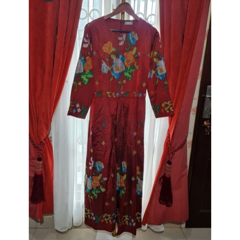 Dress tenun Sengkang