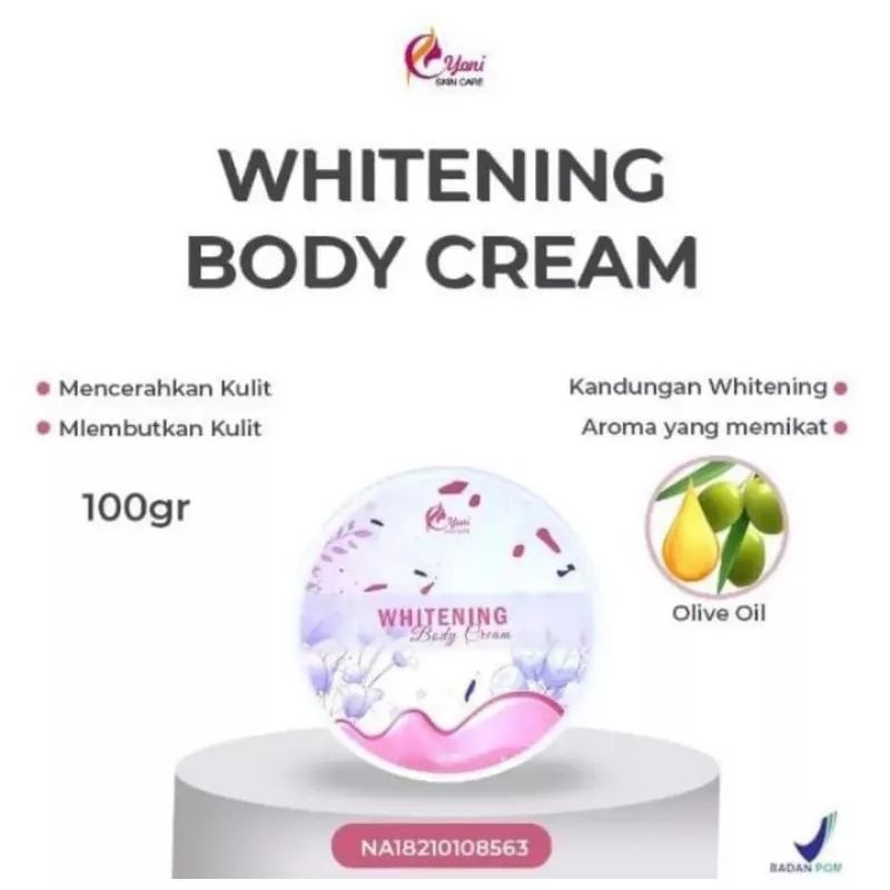 Yoniskincare bleaching body cream