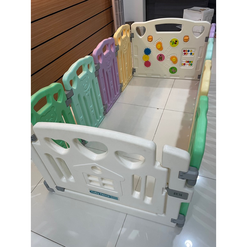 PRELOVED Coby Haus Fence Bear 8+2 Pagar Pengaman Bayi
