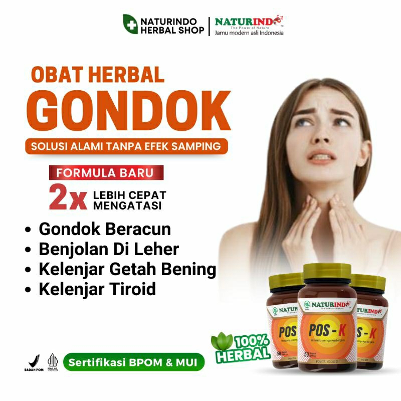 Obat Gondok Beracun Kelenjar Tiroid Hipertiroid Benjolan Leher