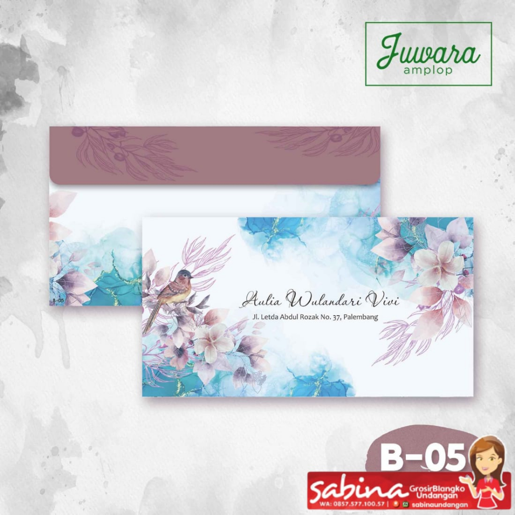 

AMPLOP UANG JUWARA B-5 SABINA UNDANGAN
