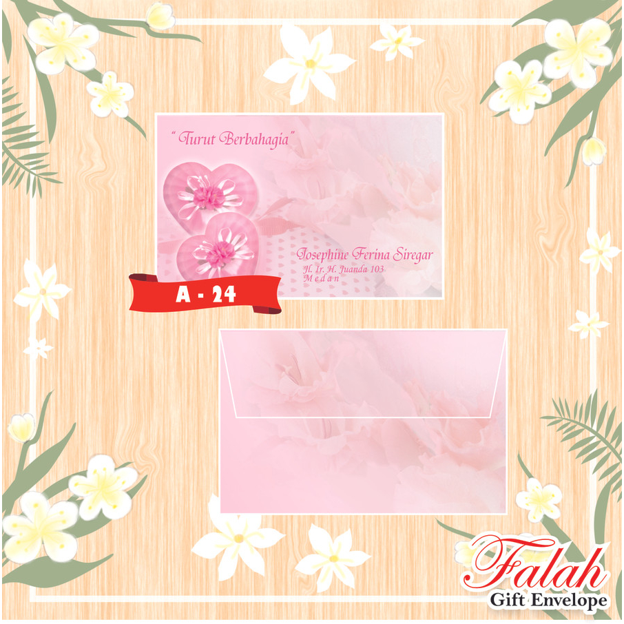 

Amplop Falah Motif A-24 Isi 50 Lembar Tanpa Tulisan
