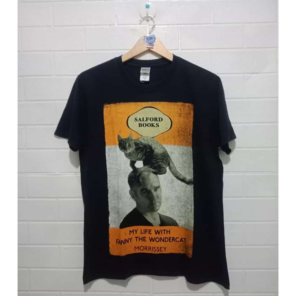 Tshirt Kaos Band Musik Original Morrissey USA Fall Tour 2012 Official Merchandise