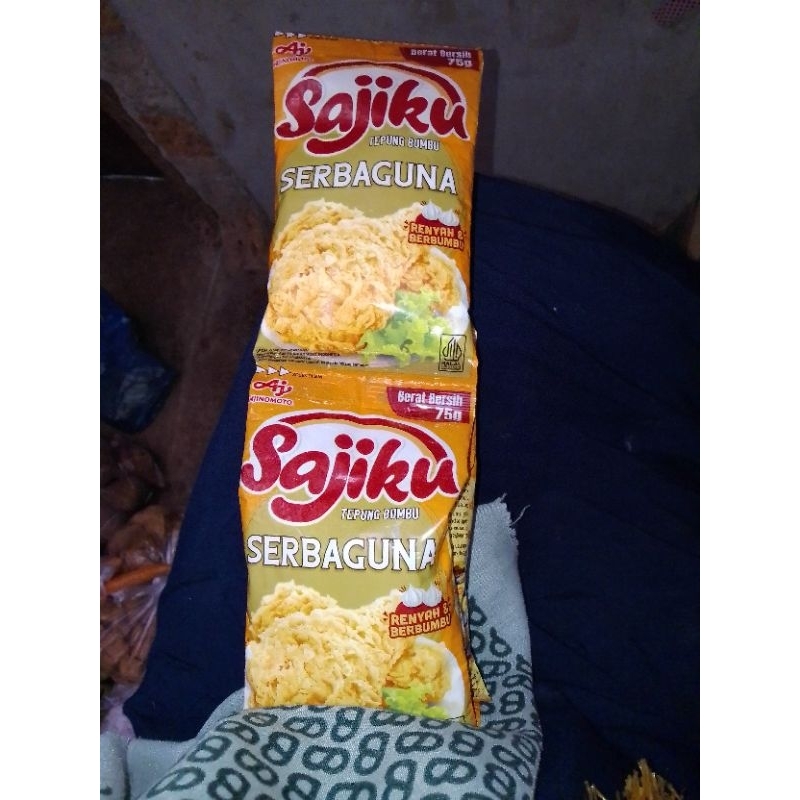 

SAJIKU serbaguna//tepung bumbu 75 g