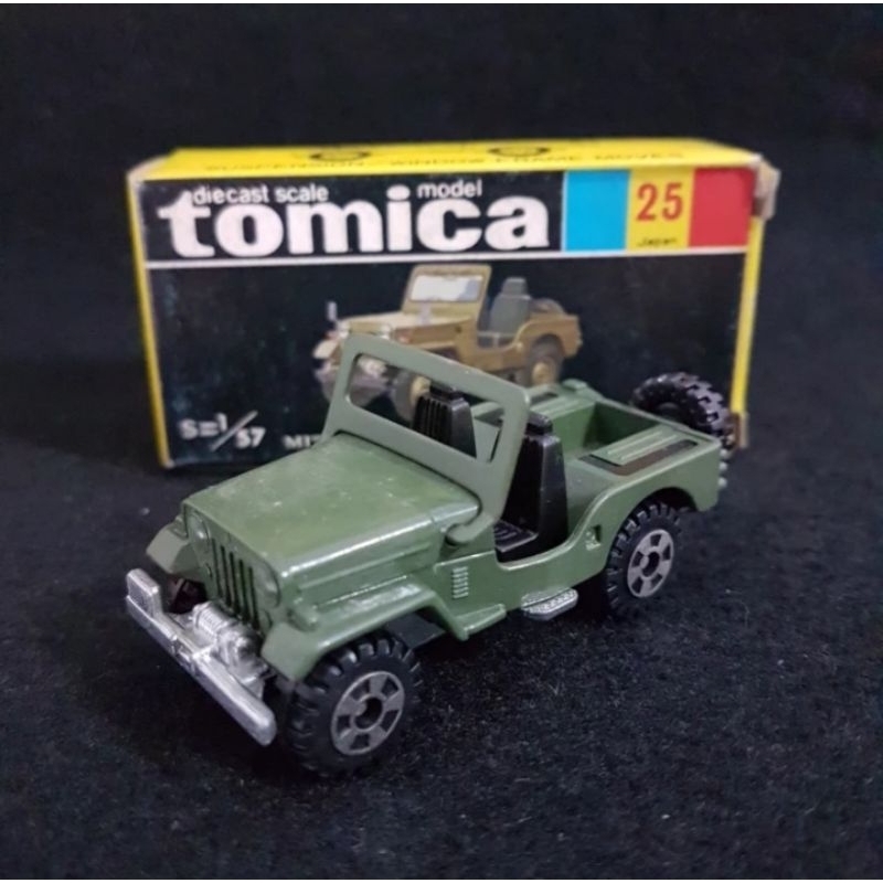Tomica Black Box 25 Mitsubishi Jeep