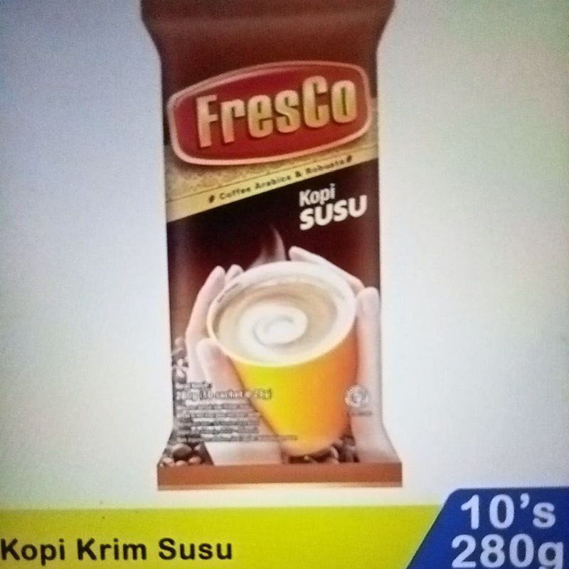 

Fresco Kopi Susu 10pcs x 28g