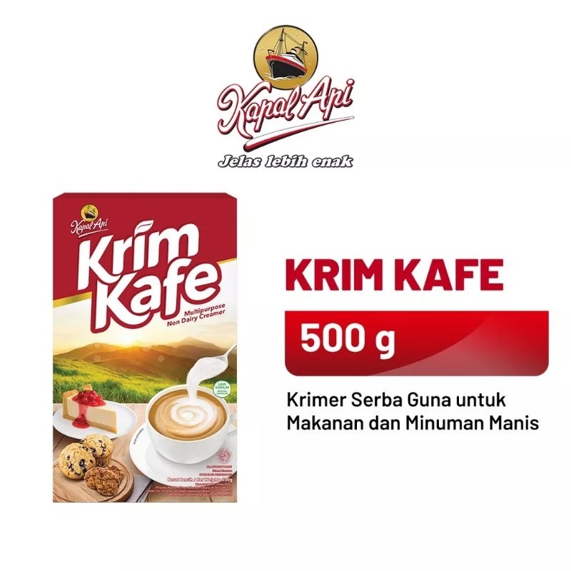 

Kapal Api Krim Kafe Dus 500gr